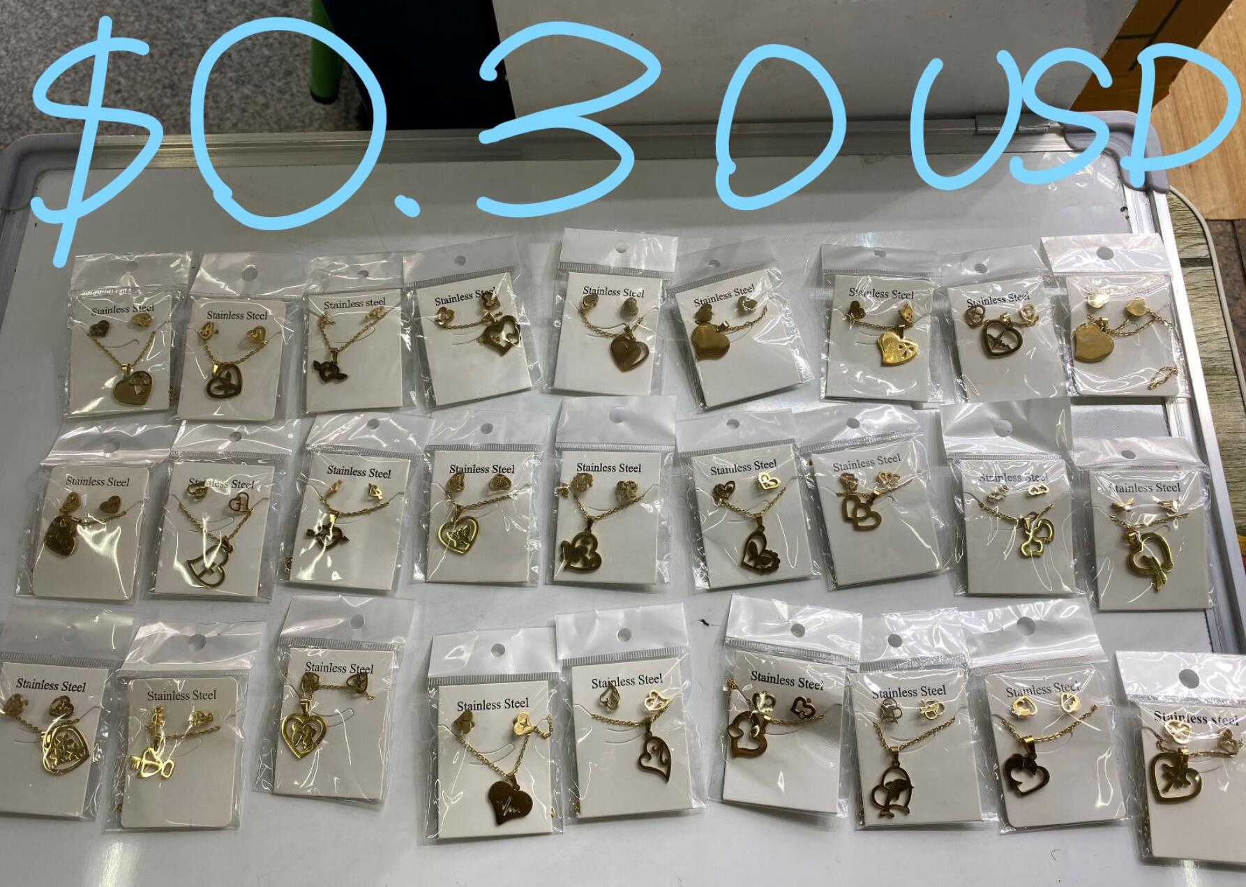 SS (Stainless Steel) Jewelry Wholesale in Yiwu Market, China
