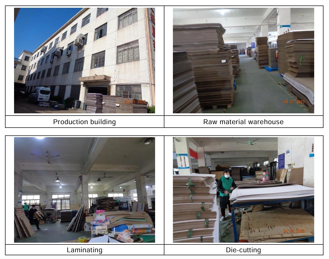 China packing factory with ICTI/ BSCI social and security audits: production building and warehouse