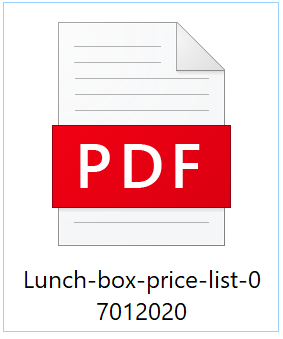 *Click to download Price List 07012020 for Cheap Lunch Box
