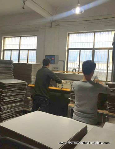 POP paper display factory in Yiwu China