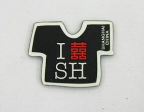 Silicone/Rubber Fridge Magnet tourist souvenirs, Shanghai, , # 02024-006