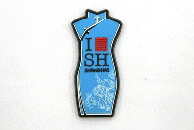 Silicone/Rubber Fridge Magnet tourist souvenirs, Shanghai, , # 02024-008