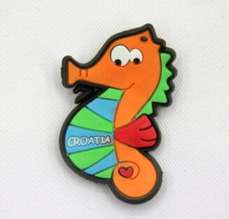 Silicone/Rubber Fridge Magnet tourist souvenirs, Croatia, , # 02024-010