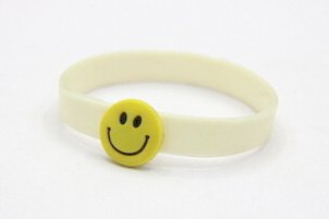 Silicone/Rubber (Soft Plastic) Wristband Assembled # 02030-010