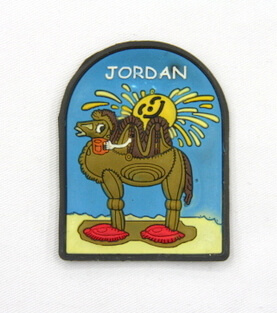 Silicone/Rubber Fridge Magnet tourist souvenirs, Jordan, , # 02036-013