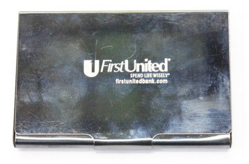 Card Holder #1301-015 , metal, firstunited