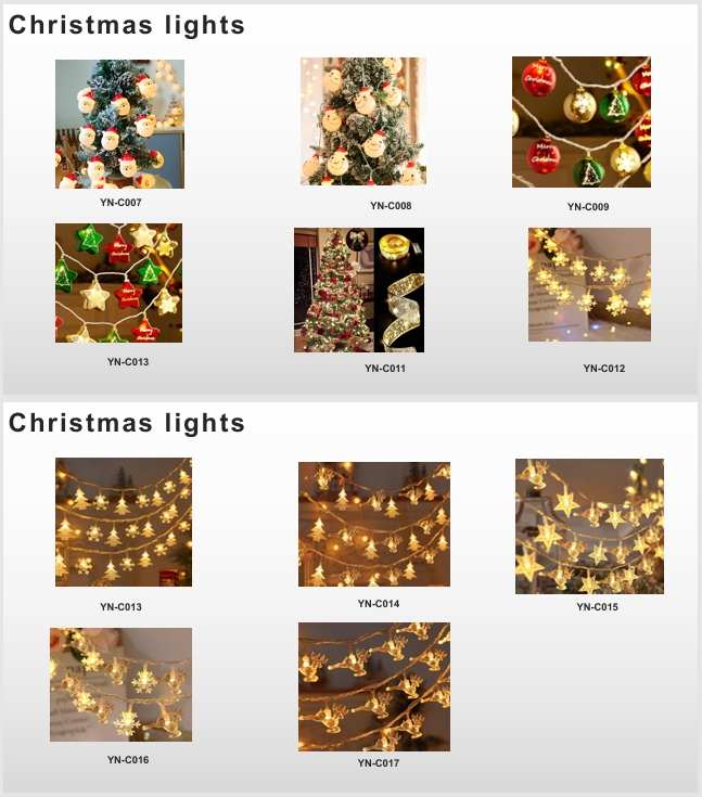 Christmas Lights Catalogs in Yiwu Market