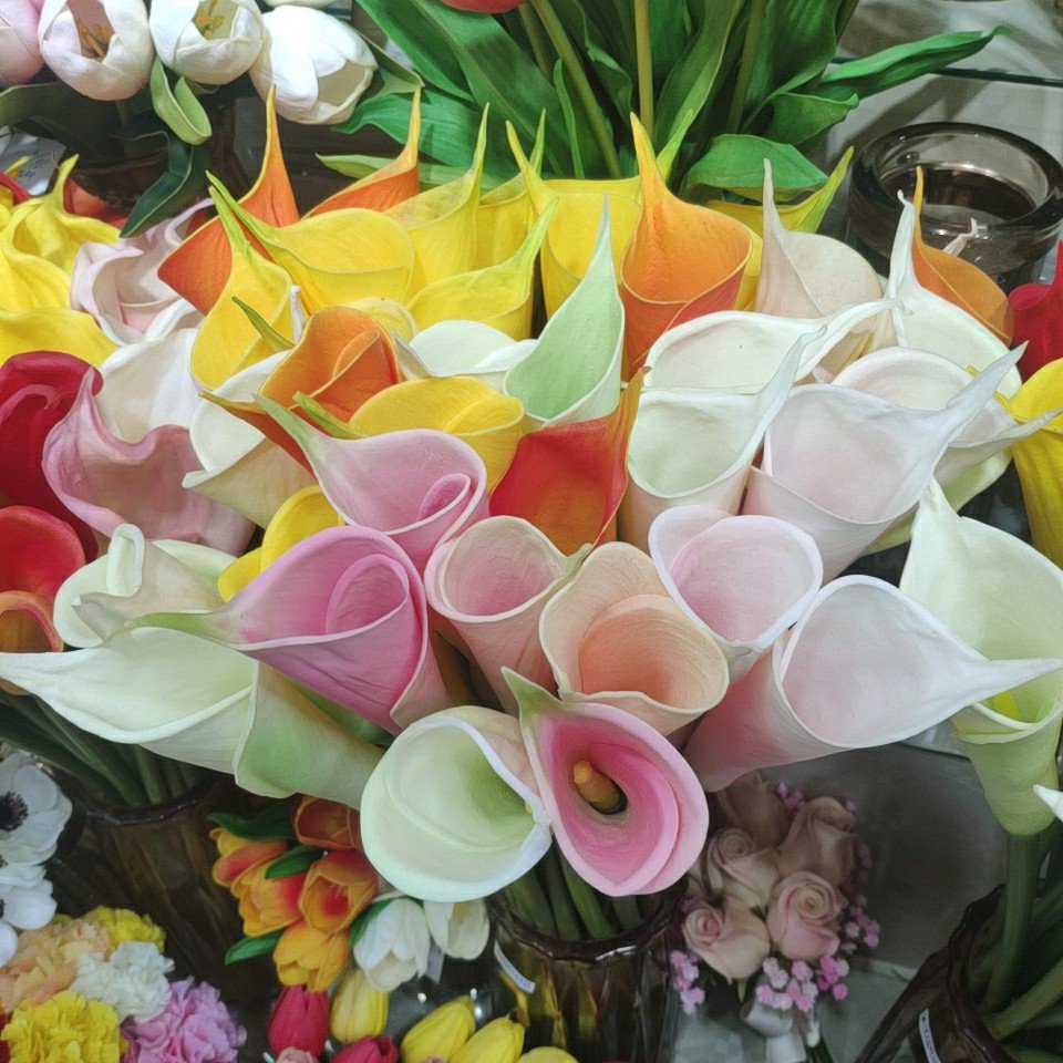 Calla lily flowers real touch (PU), Yiwu China