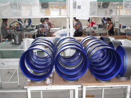 A bladeless fan factory in Ningbo